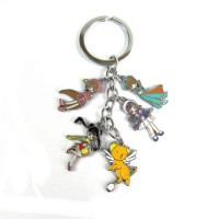 LLAVERO 5 PCS SAKURA CARD CAPTOR